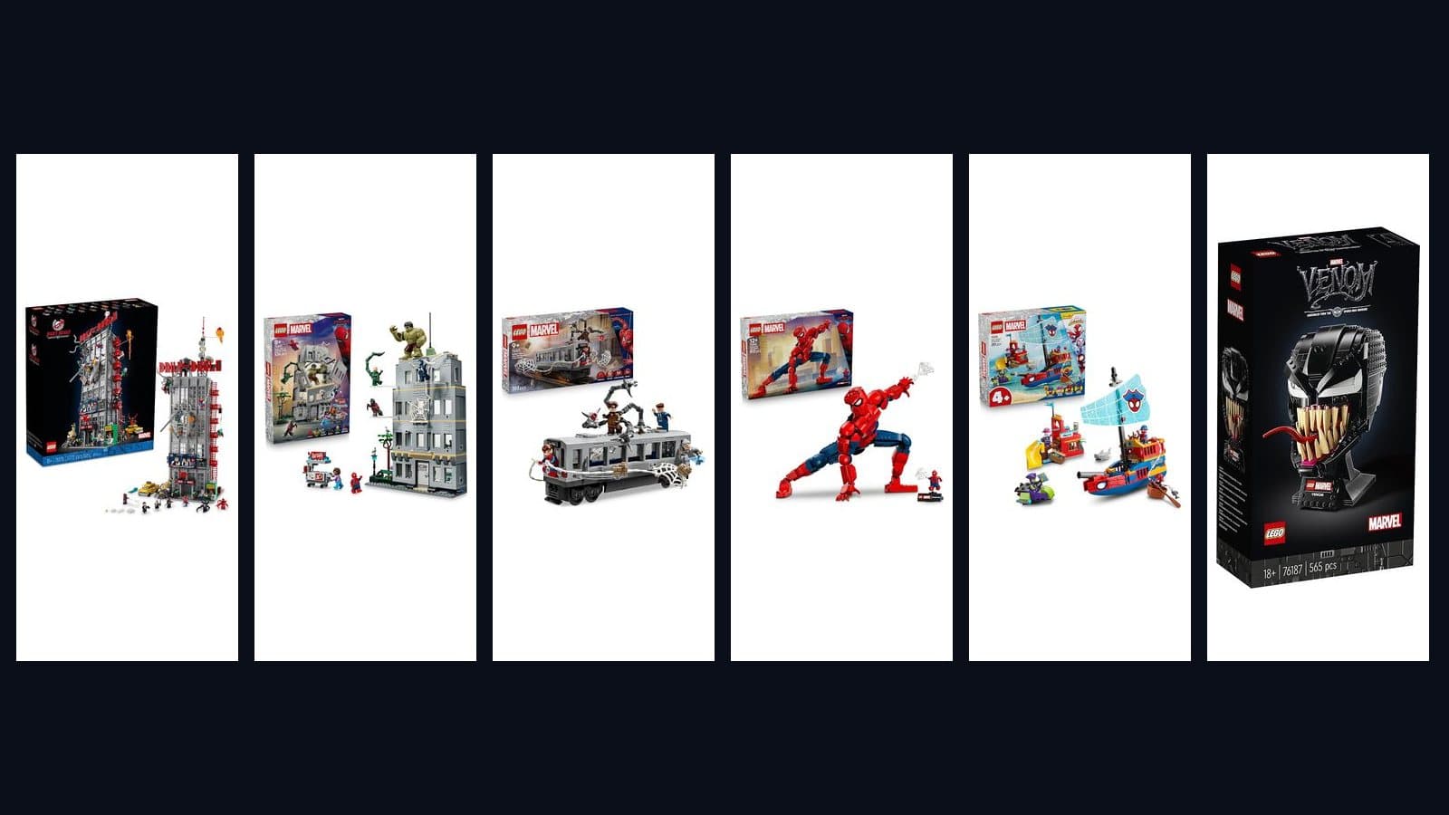 Los mejores sets de LEGO de Spider-Man por edades (2026)