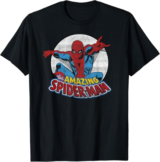 Marvel · Camiseta retro The Amazing Spider-Man