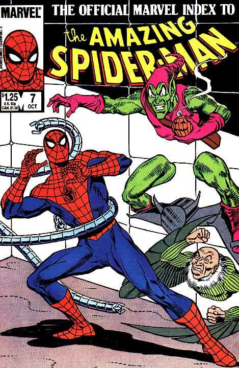 The Official Marvel Index to the Amazing Spider-Man #7 - Cómic de Spider-Man