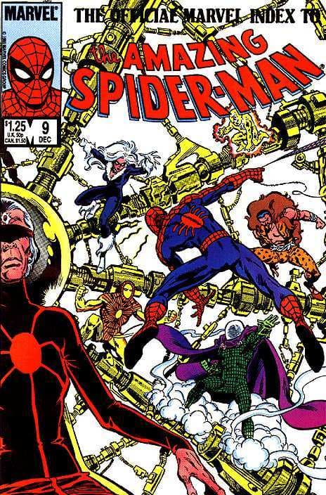 The Official Marvel Index to the Amazing Spider-Man #9 - Cómic de Spider-Man