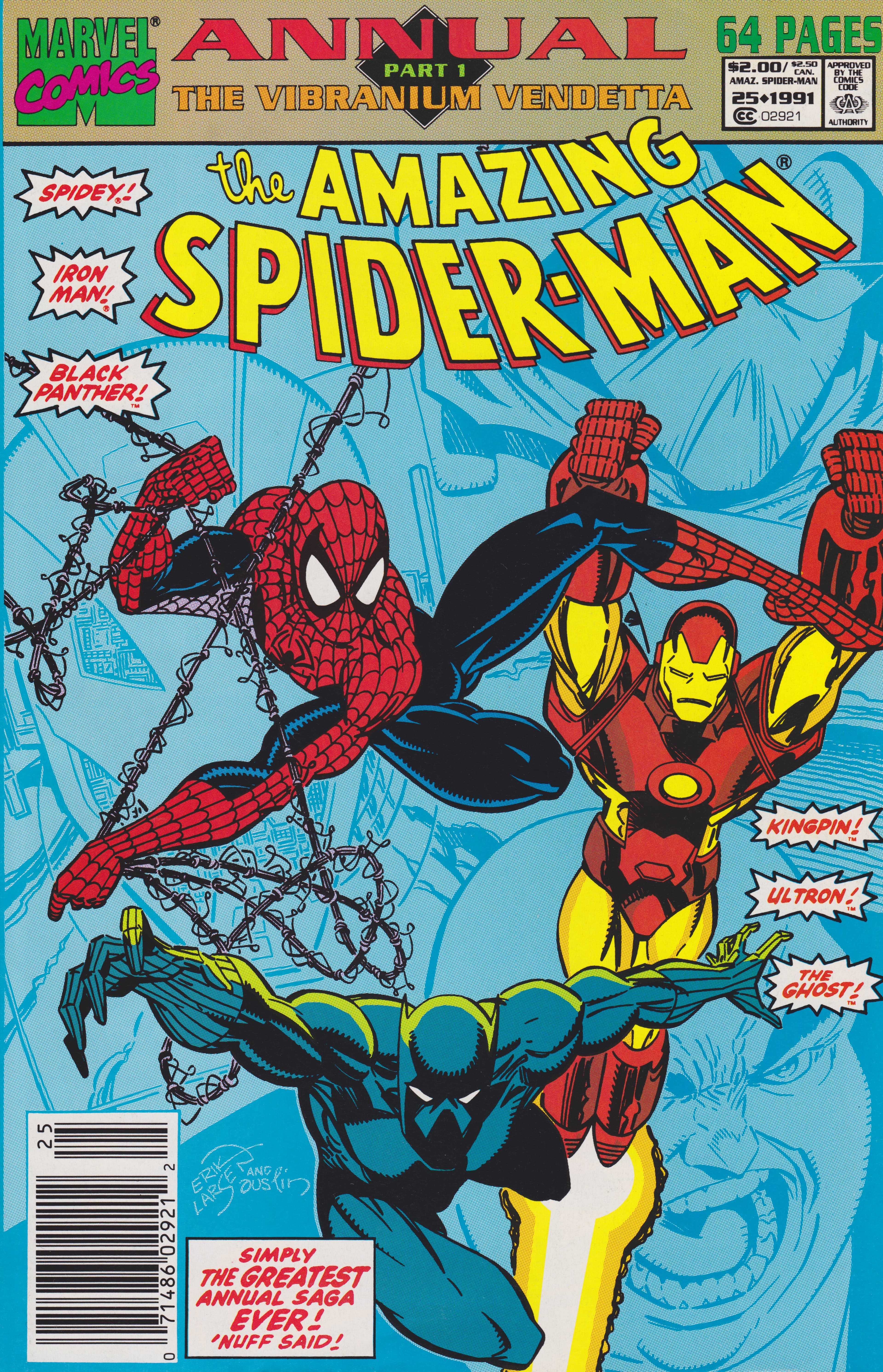 The Amazing Spider-Man Annual #25 - Cómic de Spider-Man