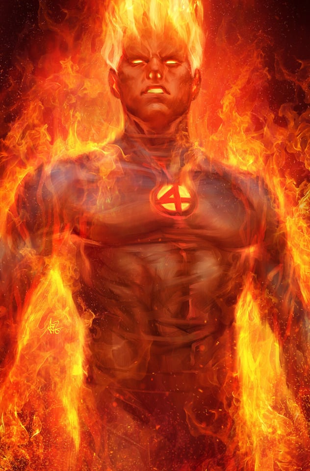 Human Torch (Johnny Storm) - Personaje Marvel