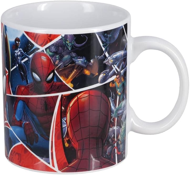 Paladone · Taza de Spider-Man con viñetas de cómic