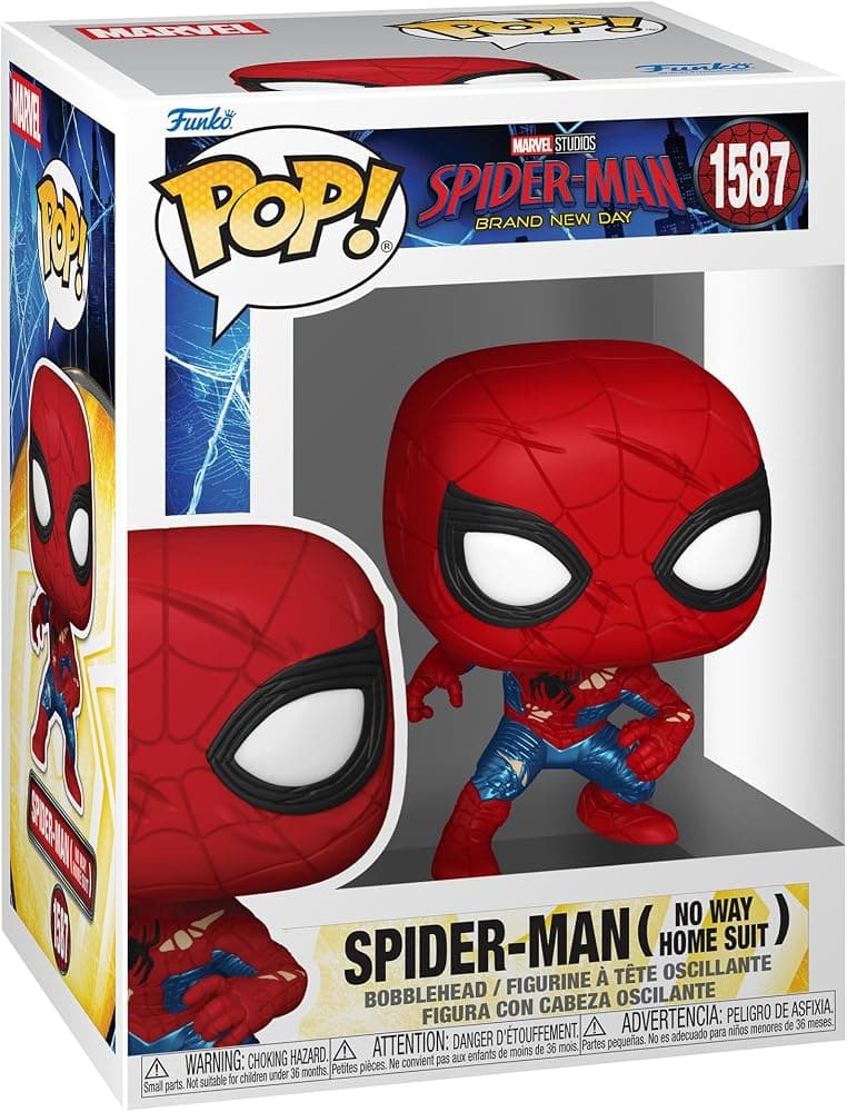 Funko Pop! · Spider-Man traje casero de No Way Home (Brand New Day)