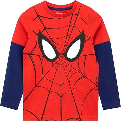 Marvel · Camiseta de manga larga de Spider-Man (niño)