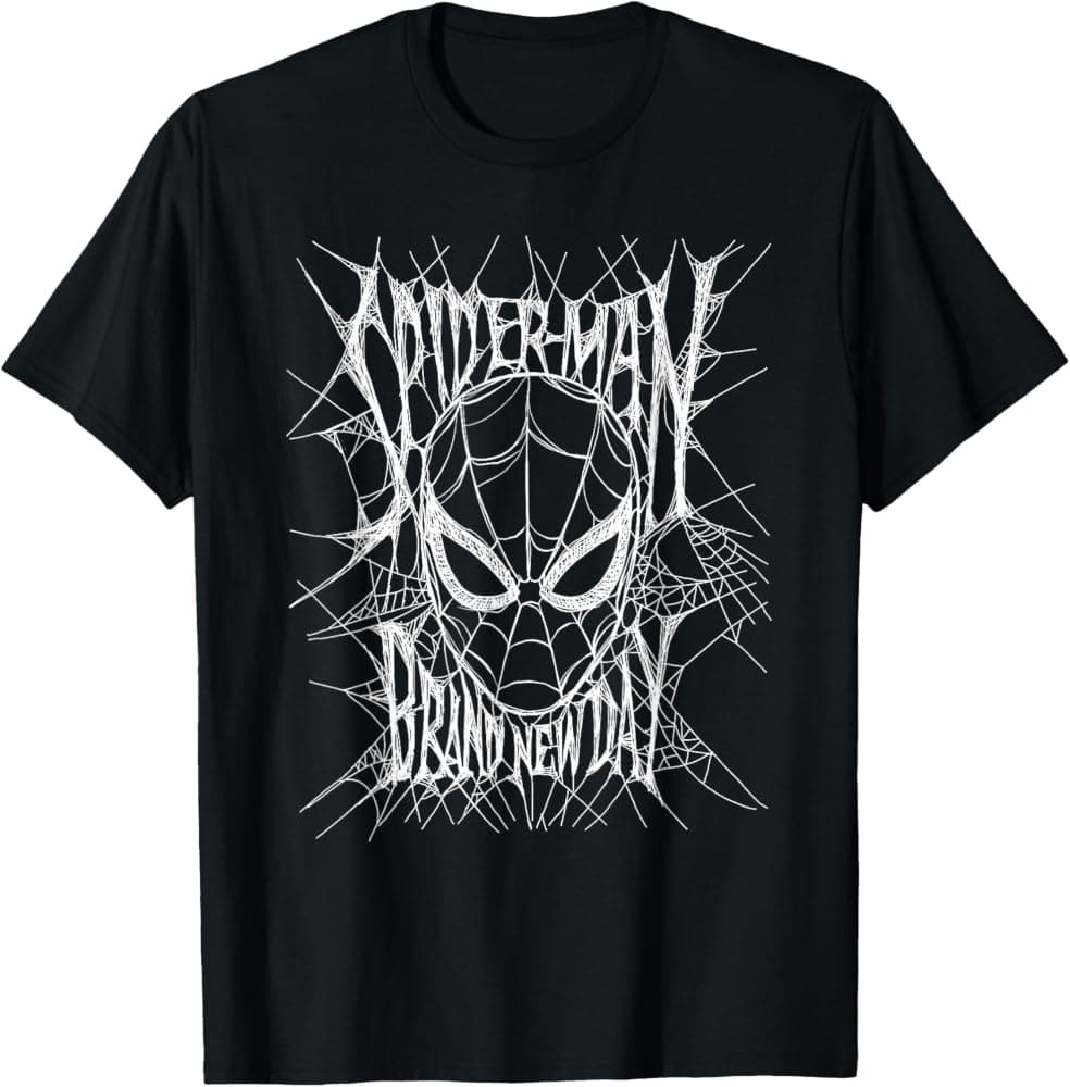 Marvel · Camiseta máscara y telaraña de Brand New Day